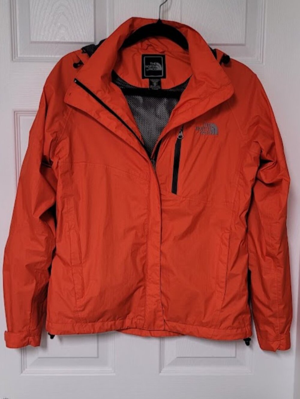 North Face womens Gore-tex XCR Windbreaker-Orange-Size Medium-Y2K-Gorp-See NOTE